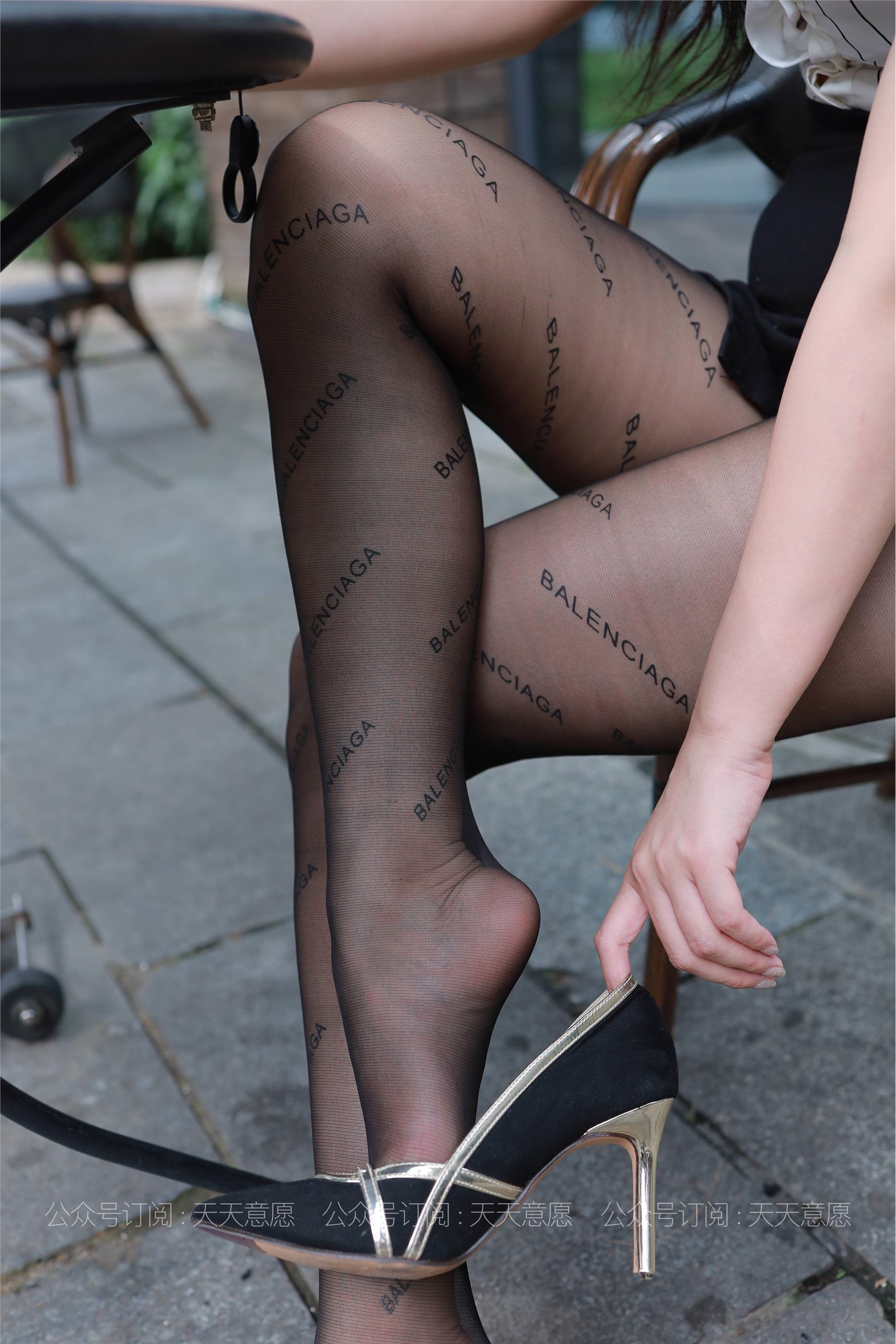 IESS异思趣向  2021.06.18 丝享家836：秋秋《字母黑丝》